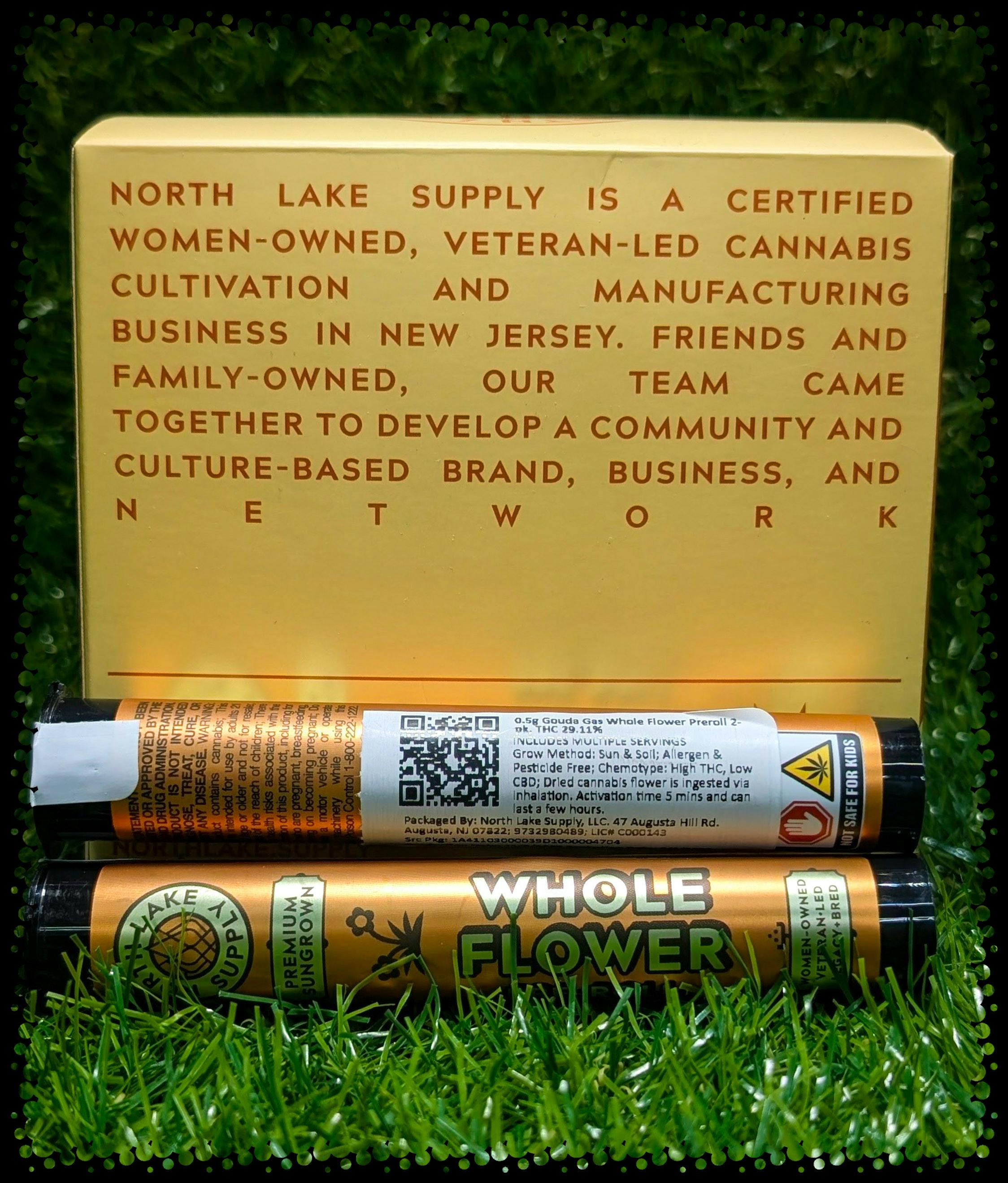 PRE-ROLL | GOUDA GAS WHOLE FLOWER 2PK | 1G - 1 G
