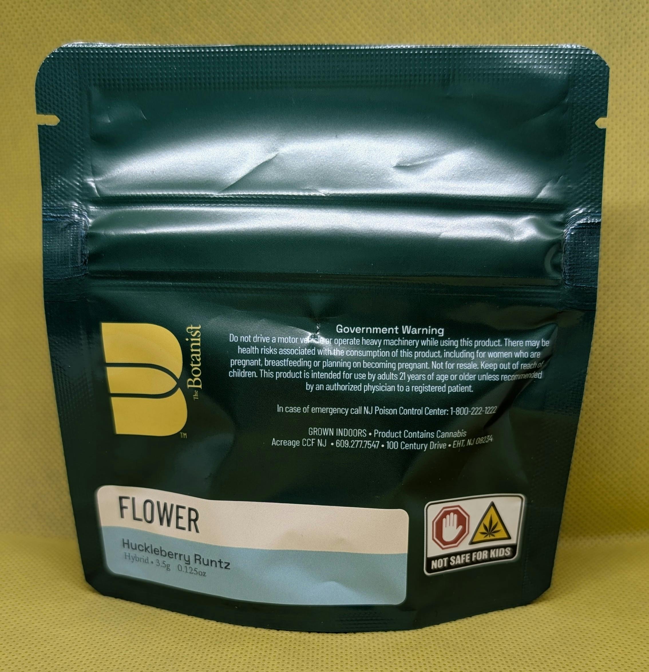 FLOWER | HUCKLEBERRY RUNTZ | 3.5G - 3.5 G