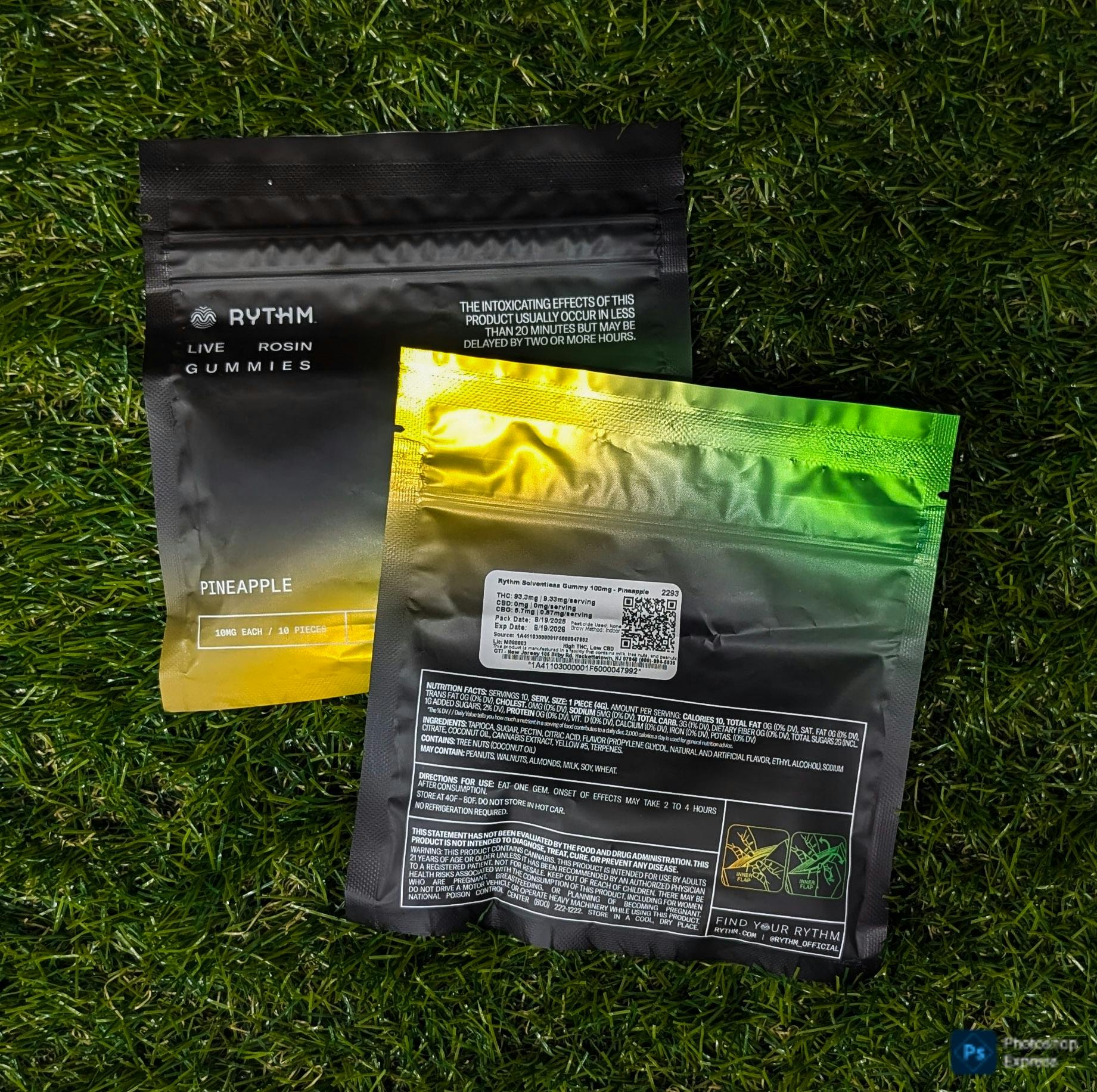 EDIBLE | PINEAPPLE SOLVENTLESS | 100MG - 100 Mg