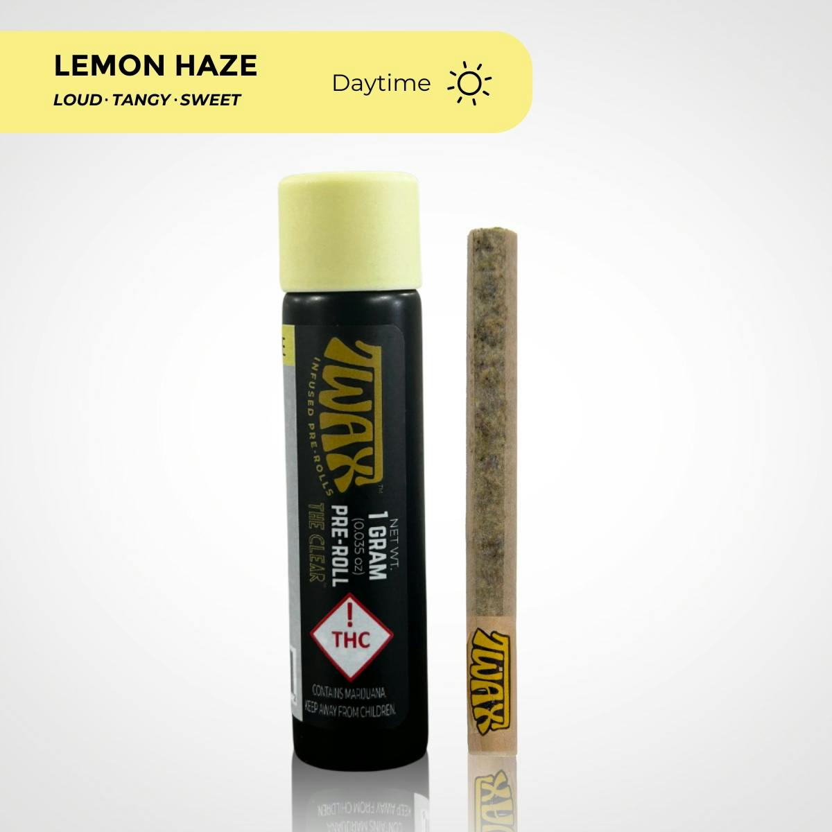 PREROLL | LEMON HAZE | 1G INFUSED - 1 G