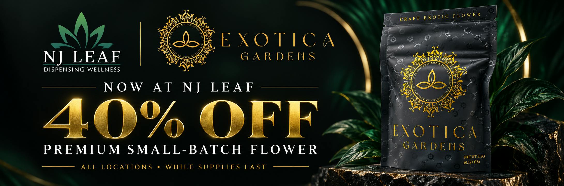 40% Off Exotica Gardens