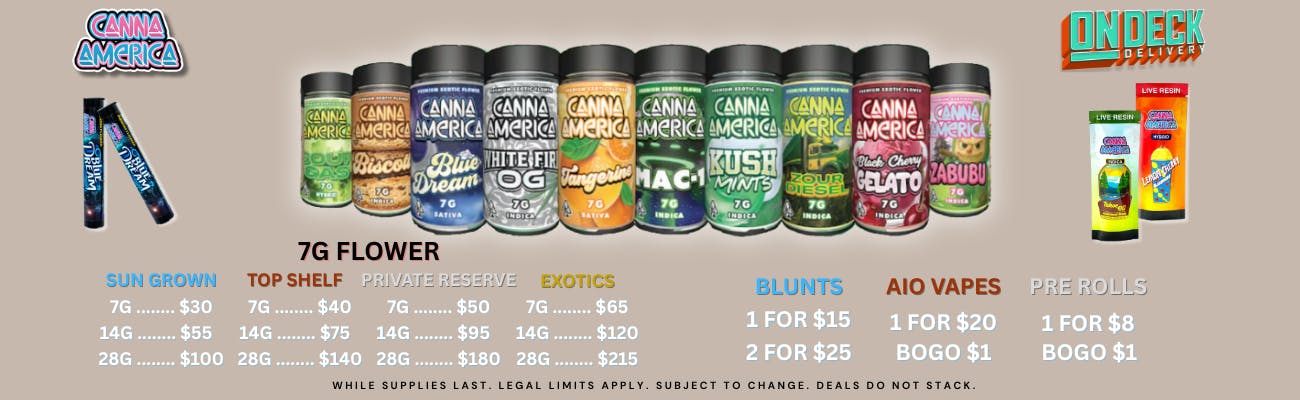 Canna America Specials