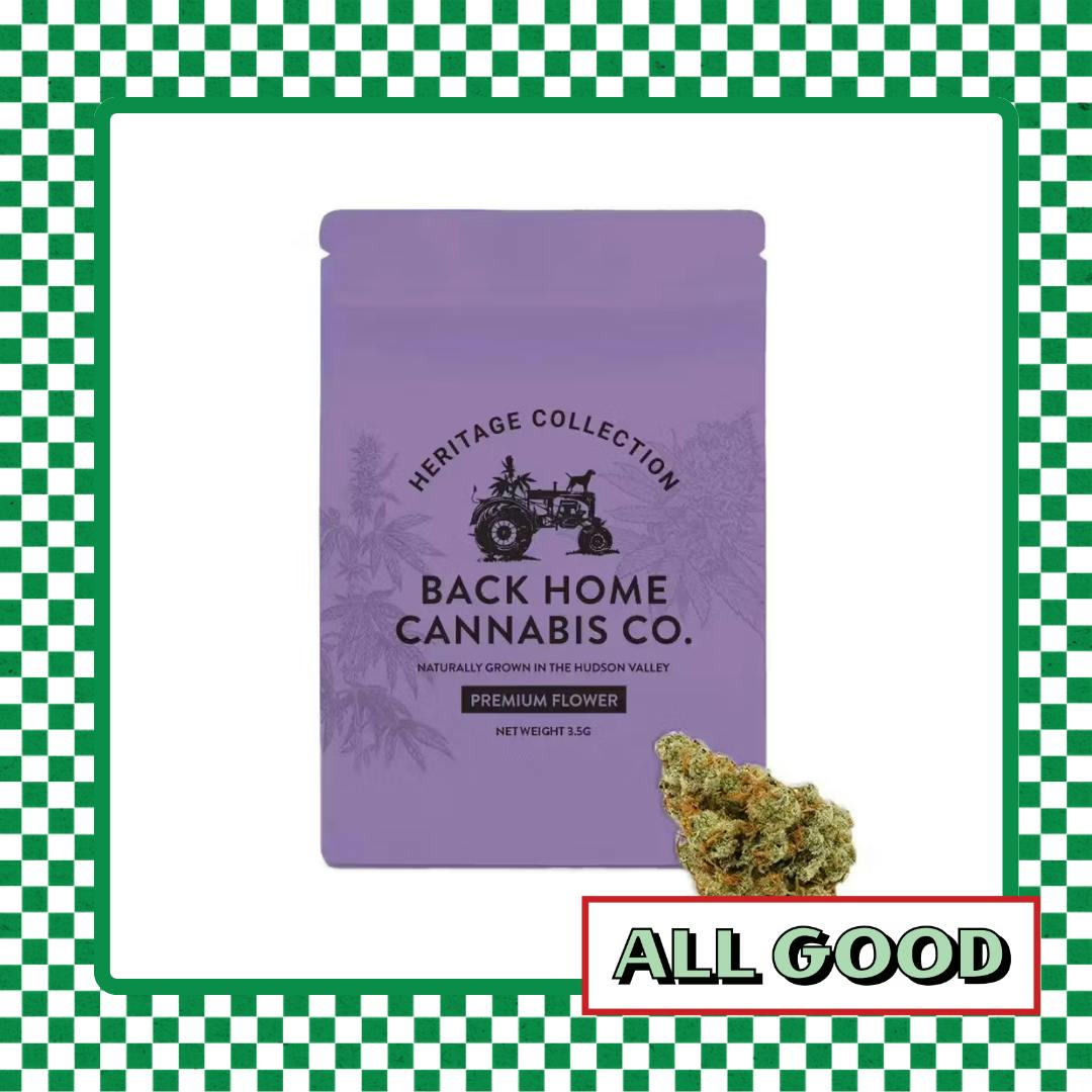 Back Home Cannabis | Northern Lights | Flower | Indica | 3.5g
