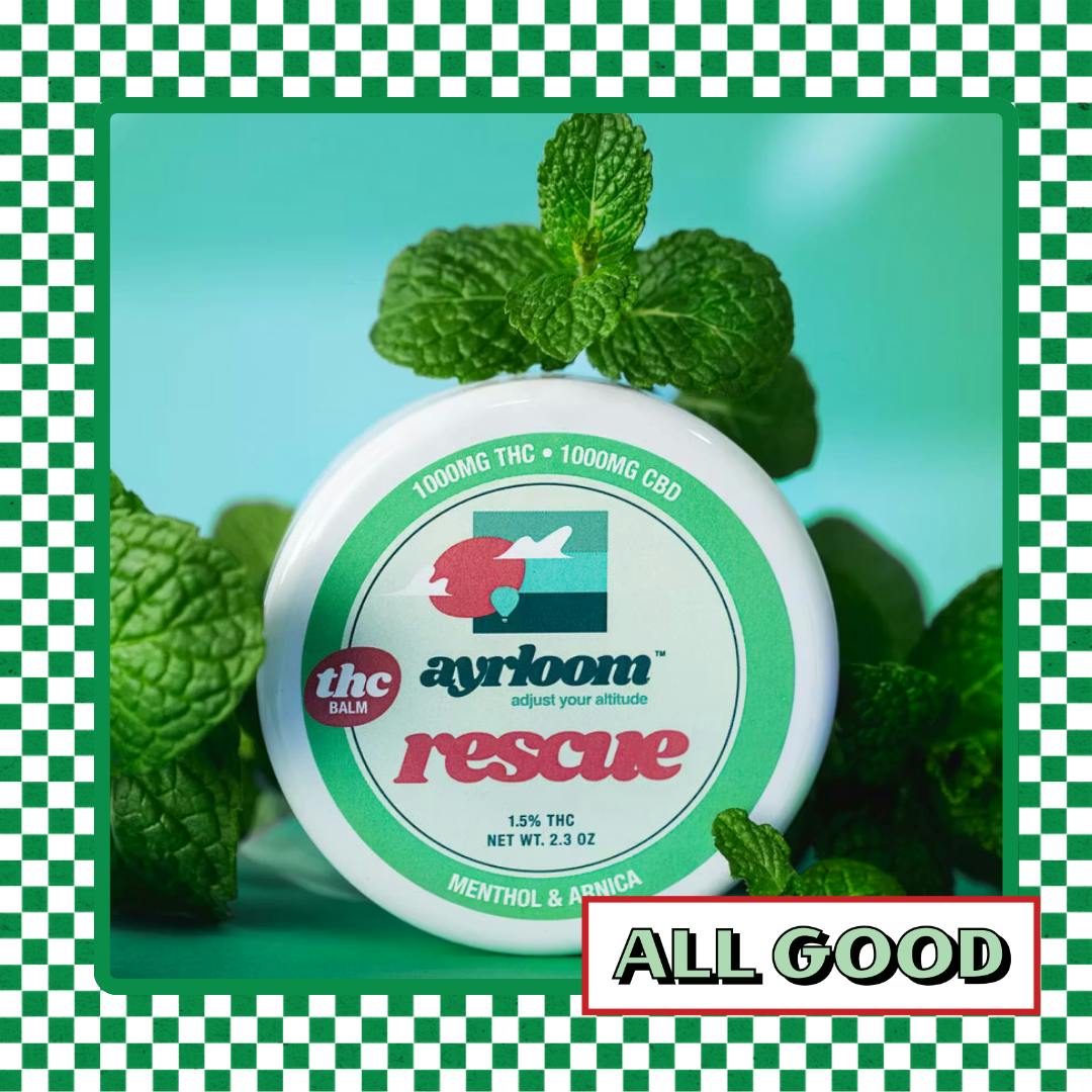 Ayrloom | 1 000mg 1:1 THC:CBD Rescue Balm | 2.3oz