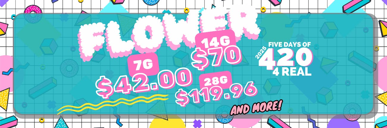 420 Flower Deals: $42 7g, $70 14g, $119.96 Ounces, and MORE!