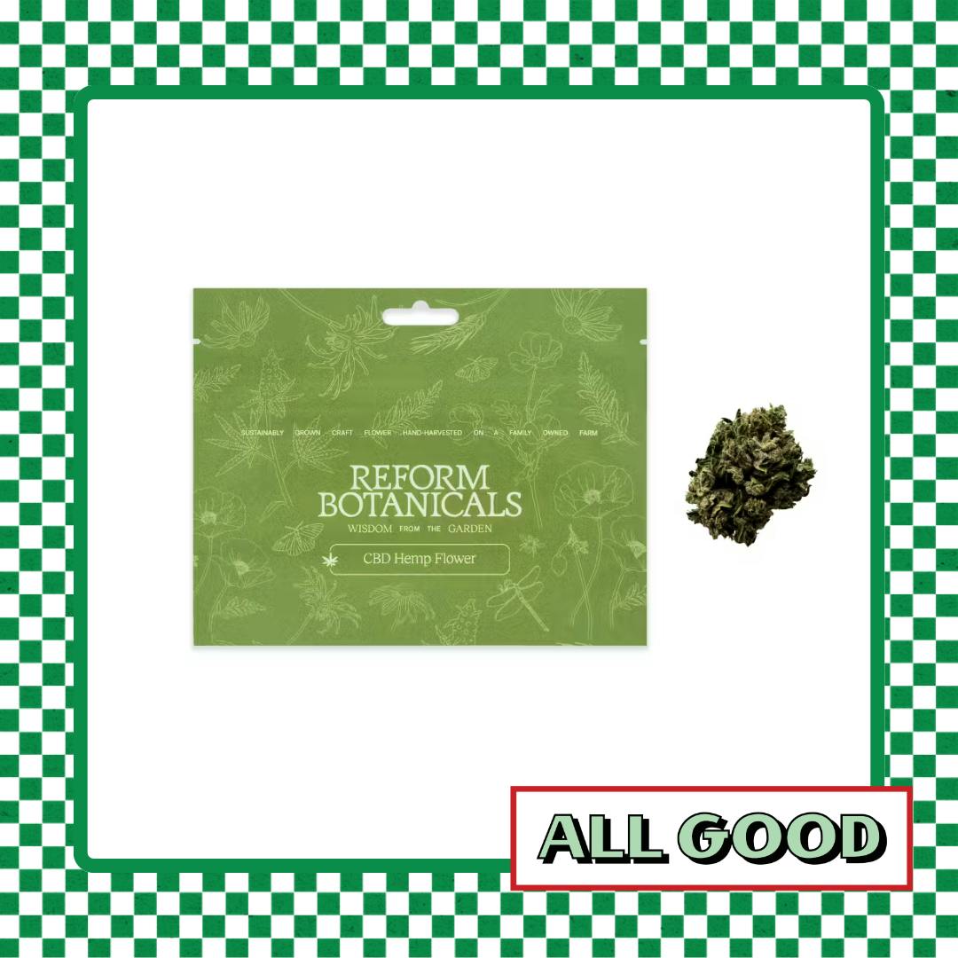 Reform Botanicals | White CBG | Hemp Flower | Hybrid | 3.5g