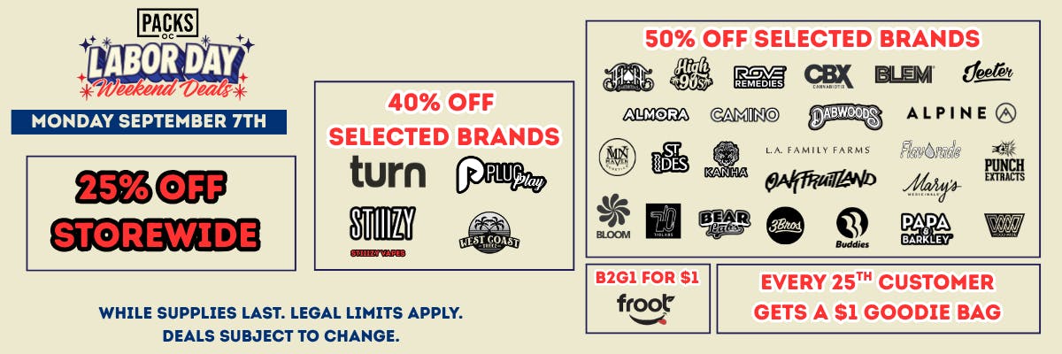 Labor Day Weekend Deals OC