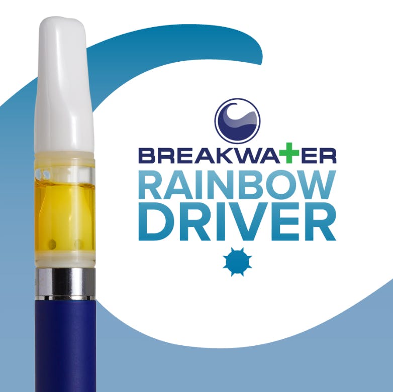 BREAKWATER | RAINBOW DRIVER | 1G EXTRACT CARTRIDGE