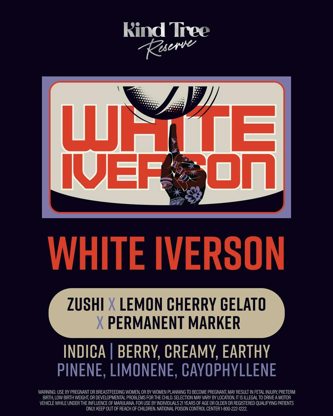 KIND TREE RESERVE | WHITE IVERSON | 14G PREMIUM FLOWER - 14 G