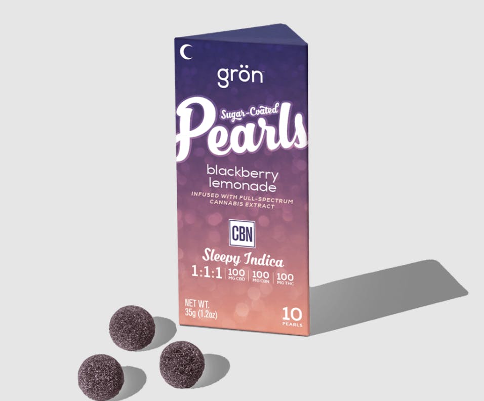 GRON | BLACKBERRY LEMONADE PEARLS 1:1:1 | 100MG/10PK