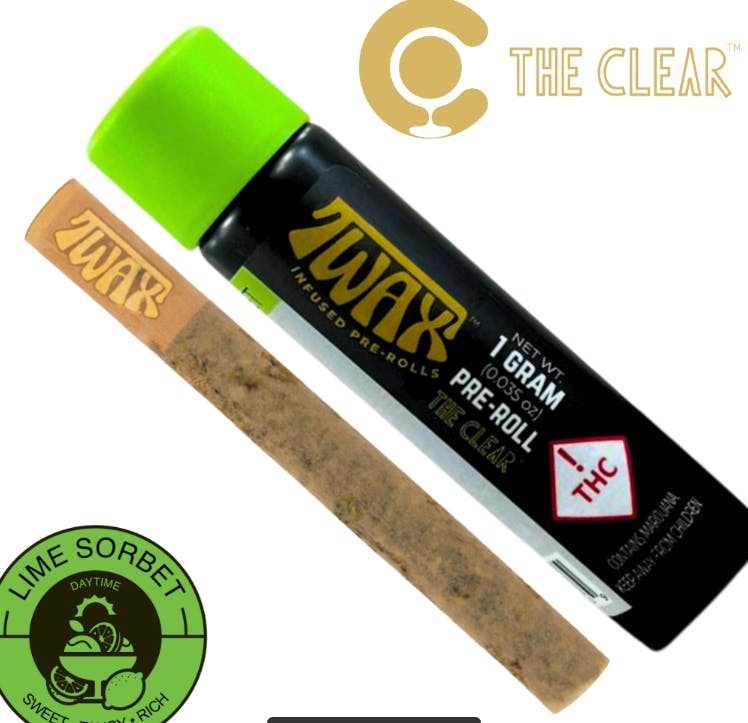 TWAX | LIME SORBET | 1G INFUSED PREROLL