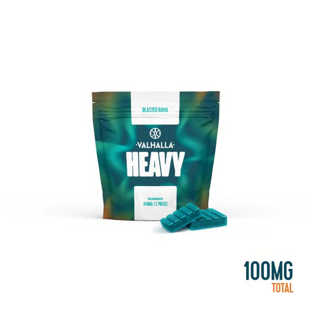 VALHALLA | HEAVY DOSE BLASTED BAHA | 100MG/2PK SOFT CHEWS