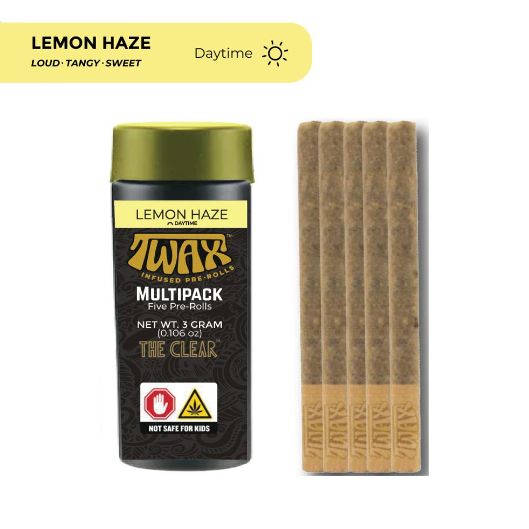 TWAX | LEMON HAZE | 3G/5PK INFUSED PREROLL
