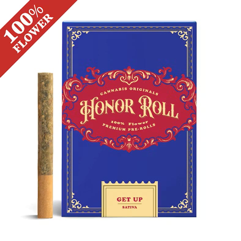 HONOR ROLL | GET UP GO TIME | 3.5G/6PK PREROLLS