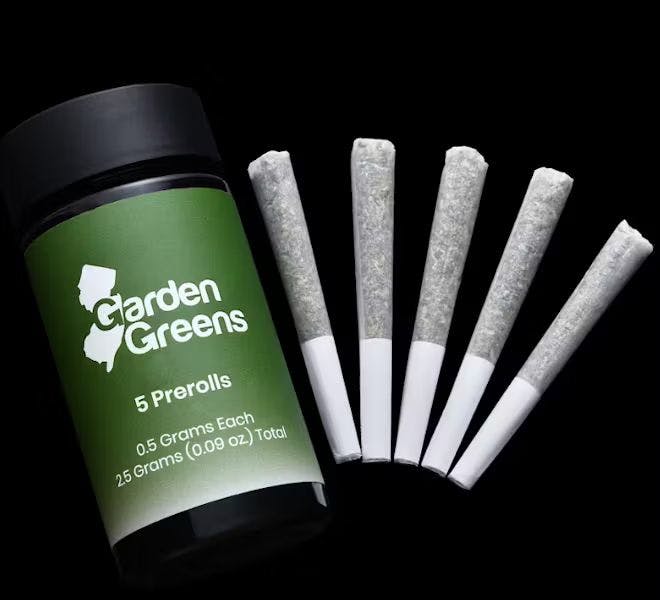 GARDEN GREENS | TROPICAL TREATZ | 2.5G/5PK PREROLL