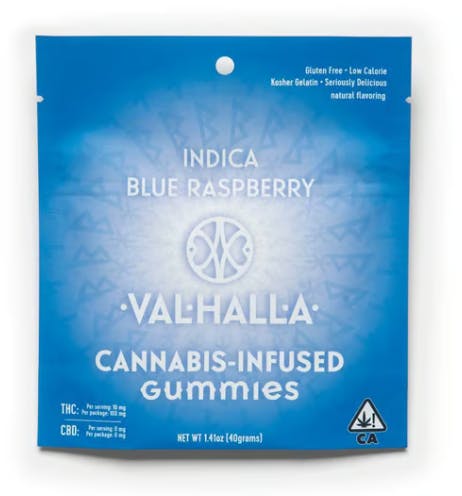VALHALLA | BLUE RASPBERRY | 100MG/10PK SOFT CHEWS