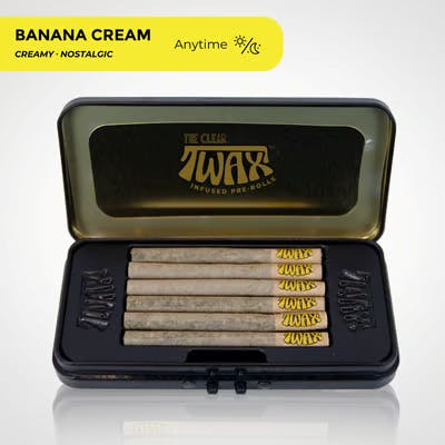 TWAX | BANANA CREAM | 3G/5PK INFUSED PREROLL