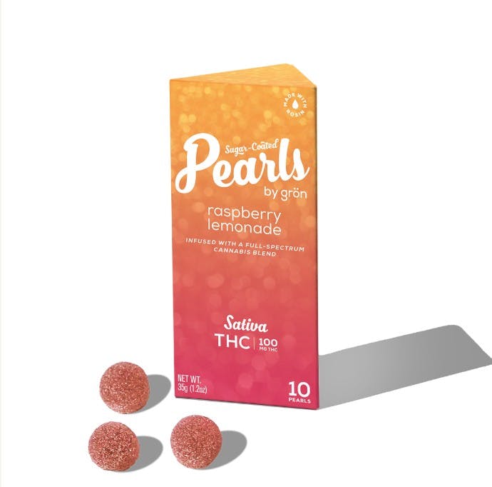 GRON | RASPBERRY LEMONADE PEARLS | 100MG/10PK