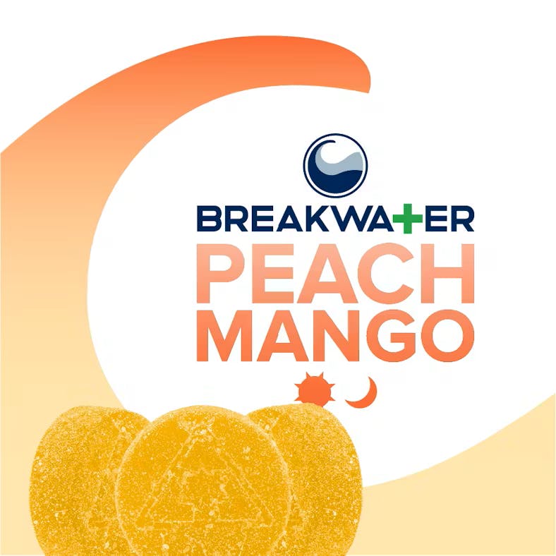 BREAKWATER | PEACH MANGO |100MG/10PK SOFT LOZENGE