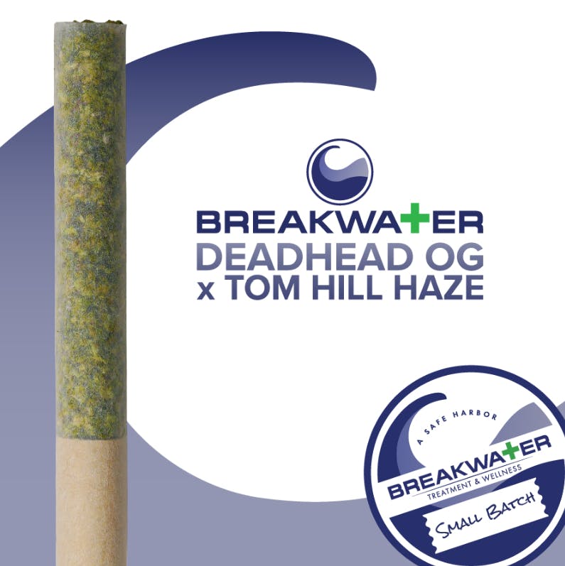 BREAKWATER | DEADHEAD OG X TOM HILL | 1G/1PK PREROLL
