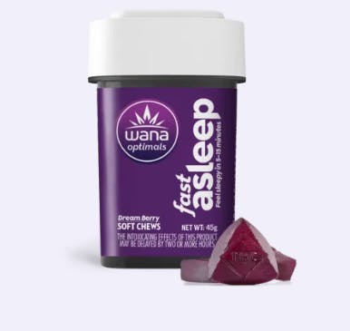 WANA | OPTIMALS FAST ASLEEP | 10PK/100MG SOFT CHEWS