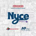 NYCE - Mixed Berry "Solventless" Live Hash Rosin - Gummies - 10pk - 100mg - 100mg