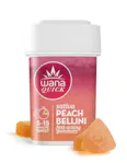 Wana - Peach Bellini "Sativa" - Gummies - 10pk - 91mg THC - 90mg
