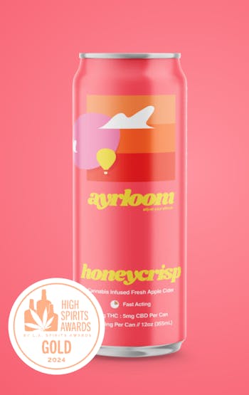 Ayrloom - Honeycrisp Apple Cider "UP" - Beverage - THC 10mg : CBD 5mg - 10mg