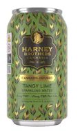 Harney Brothers - Tangy Lime "Sparkling Water" - Beverage - 10mg THC : 10mg CBD - 10mg