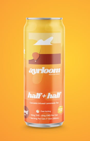 Ayrloom - Half & Half Lemonade Tea "UP" - Beverage - 10mg THC : 5mg CBD - 10mg