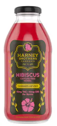 Harney Brothers - Hibiscus "Caffeine Free Herbal" - Beverage - 10mg THC : 10mg CBD - 100mg