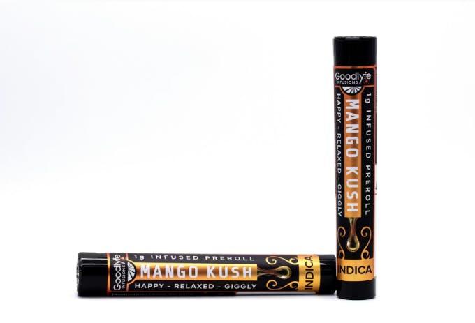 Goodlyfe - Mango Kush Infused Preroll - 1g