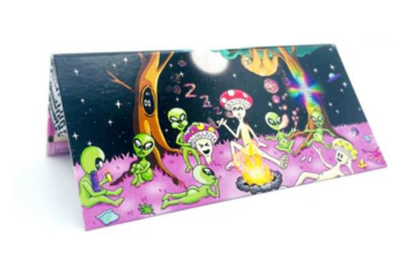 ZZZ's - Intergalactic "King Size Slim" - Rolling Paper - 32 leaves + tips
