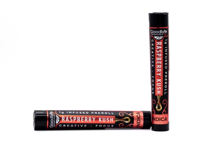 Goodlyfe - Raspberry Kush Infused Preroll - 1g