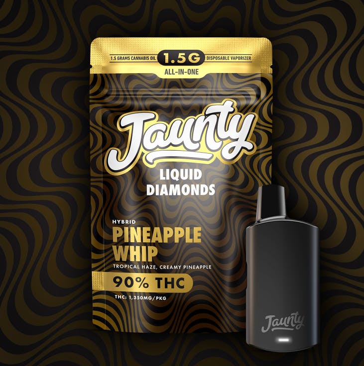 Shop Jaunty - Pineapple Whip "Liquid Diamonds" - Vape AIO - 1.5g - 1.5g in  New York City | SeshNYC