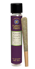 Florist Farms - Green Crack "Live Resin" Infused - Preroll - 1g - 1g