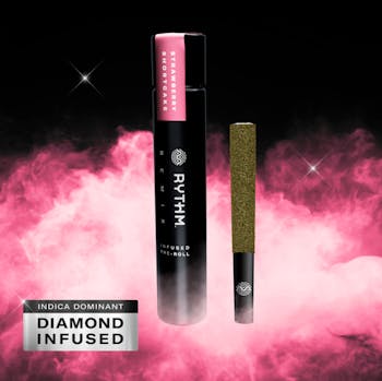 Rythm - Strawberry Shortcake "Remix" Diamond Infused - Preroll - 1g - 1g