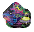 ZZZ's - Space Lovers "By Spooky Girl" - Rolling Tray - with Magnetic Cover 5" x 7"