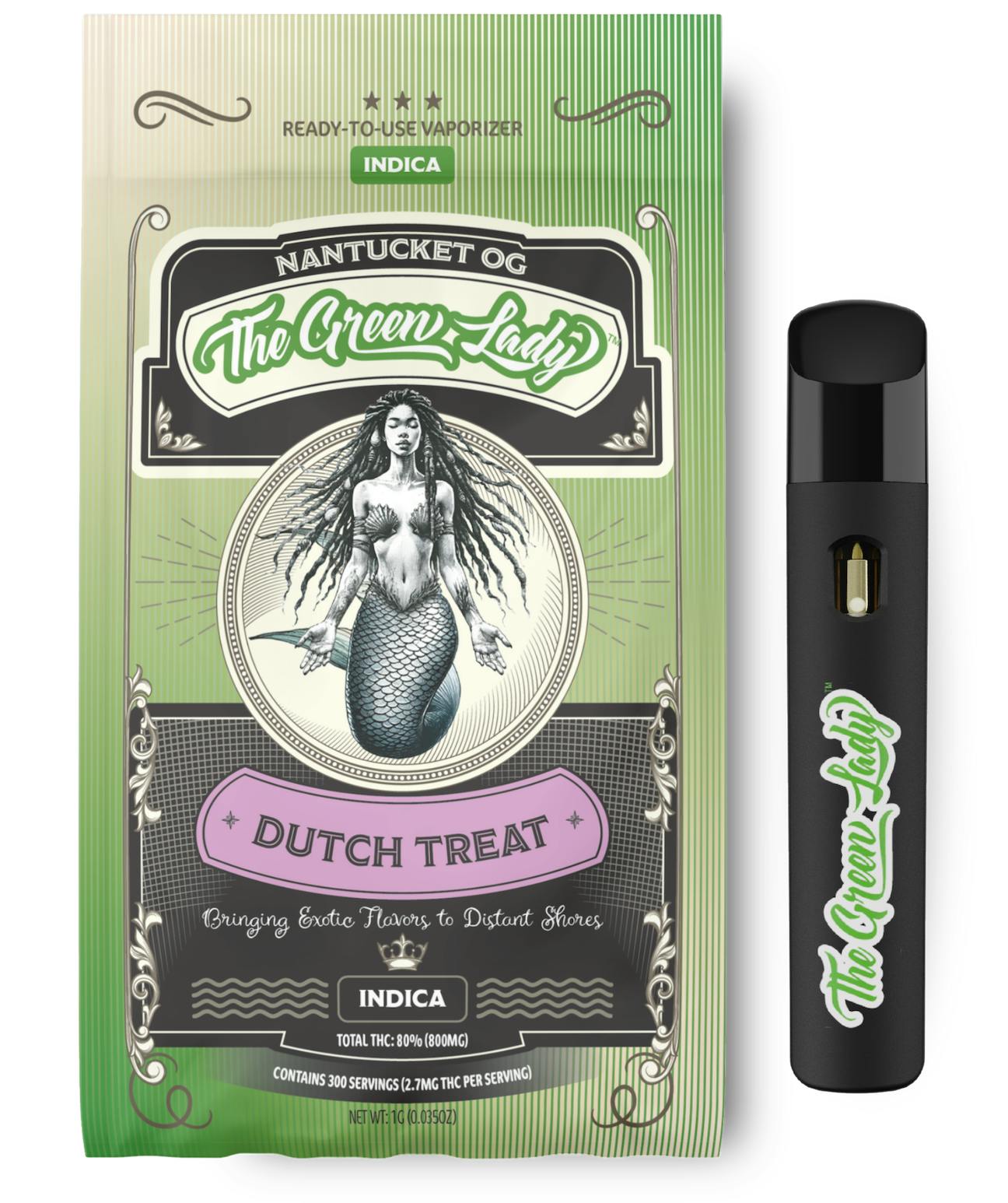 Shop The Green Lady - Dutch Treat - Vape AIO - 1g - 1g in New York