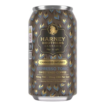 Harney Brothers - Espresso Tonic - Beverage - 10mg THC : 10mg CBD - 100mg