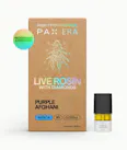 PAX - Purple Afghani "Live Rosin" with Diamonds - Vape Pod - 1g - 1g