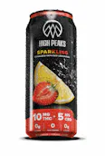 High Peaks - Strawberry Lemonade "Sparkling" - Beverage - 10mg THC : 5mg CBD - 10mg