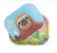 ZZZ's - Stoner Sloth "by Tim Molloy" - Rolling Tray - with Magnetic Cover Size 5" x 7"