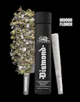 Heavy Hitters - Grape Gas "Diamond" Infused - Preroll - 1g - 1g