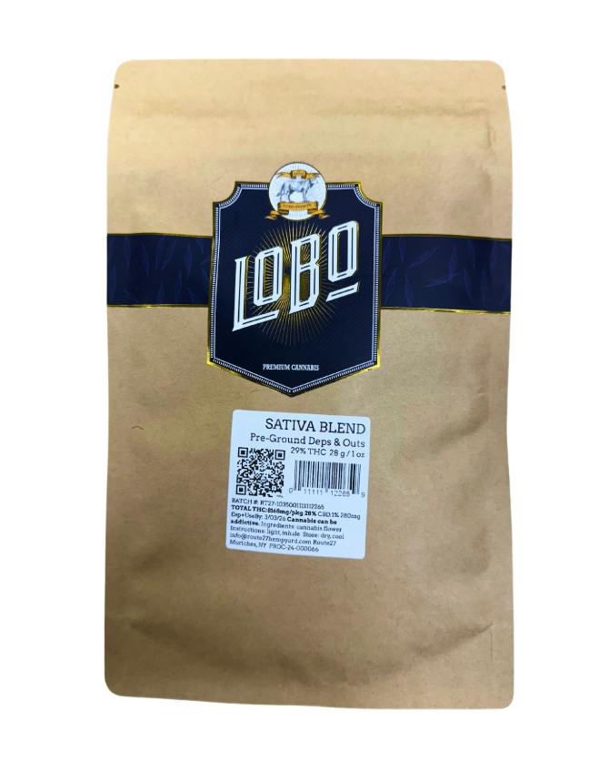 Lobo - Sativa Blend "Ground" Infused - Flower - 28g - 1oz in The Bronx