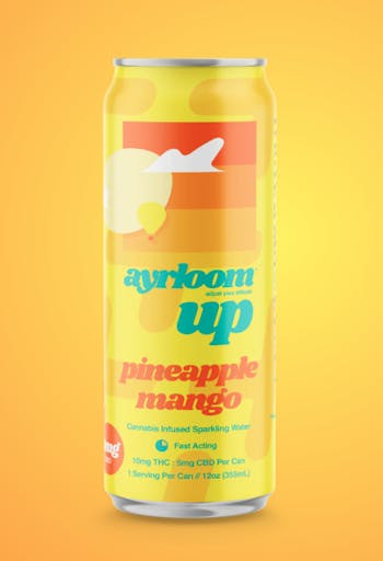 Ayrloom - Pineapple Mango "UP" - Beverage - 10mg THC : 5mg CBD - 10mg