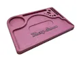 Blazy Susan - Hemp Plastic - Rolling Tray - Pink