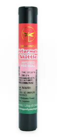 Dragonfly - Watermelon Skittlez "Infused" - Preroll - 1.25g - 1.25g