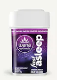 Wana - Fast Asleep "Bedtime" - Gummies - 10pk - 100mg CBD : 20mg CBN-CBG-THC - 20mg