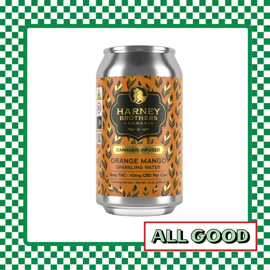 Harney Bros. | Orange Mango | Sparkling Water 10mg